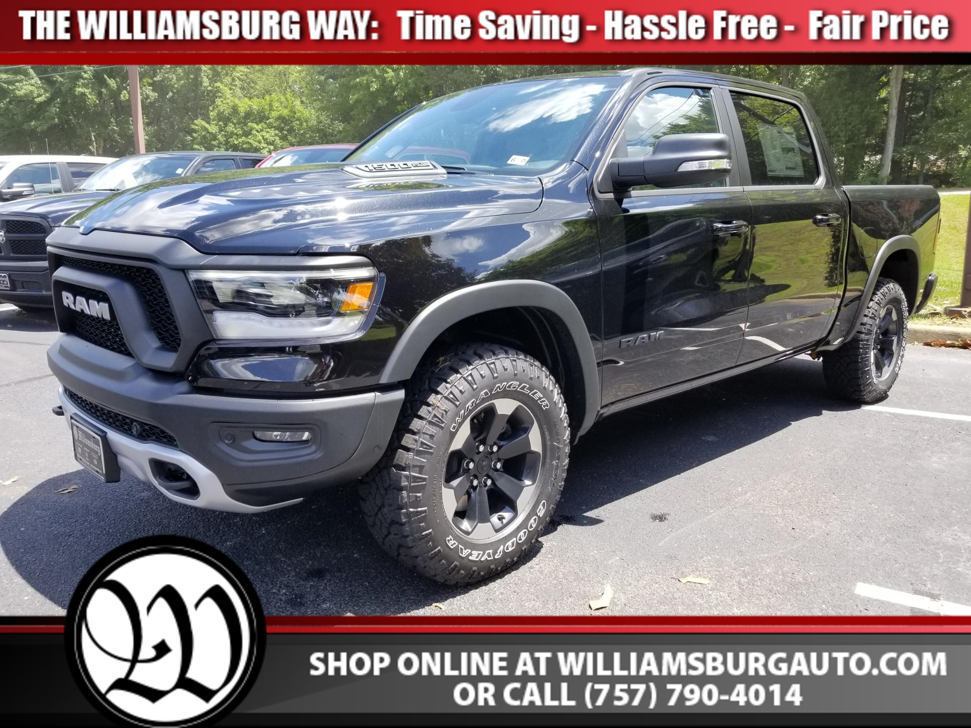 New 2020 RAM 1500 Rebel TRUCK in Williamsburg #R2M163 | Williamsburg CDJR