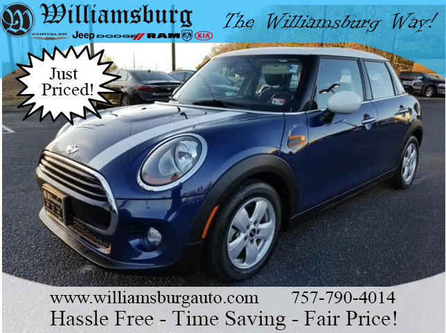 Pre Owned 2017 Mini Cooper Hardtop 4 Door Car In Williamsburg